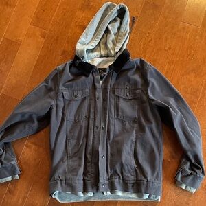 Vans Men's Charcoal Hooded Jacket